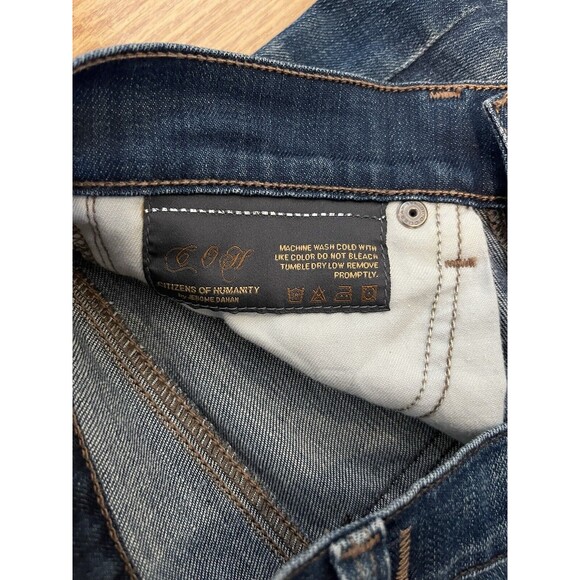 Citizens Of Humanity Ava Low Rise Straight Leg Jeans Size 25 - Picture 6 of 9